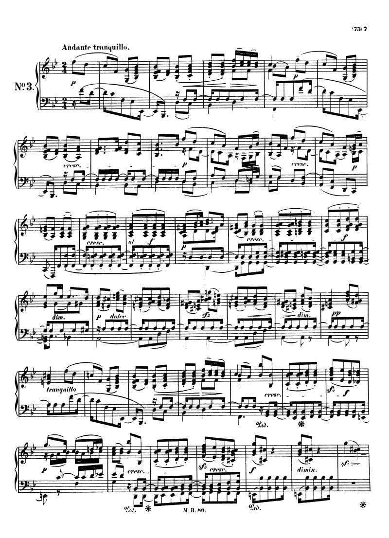 Preview of Songs Without Words: Cradle Song