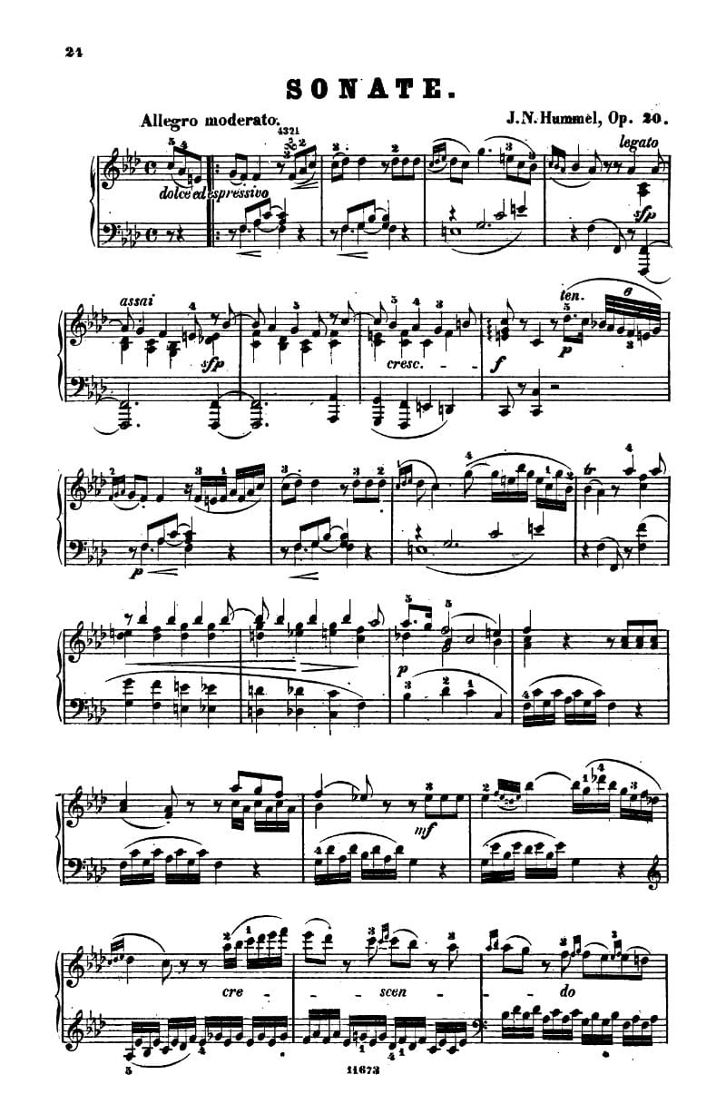Preview of Piano Sonata No. 3 in F Minor