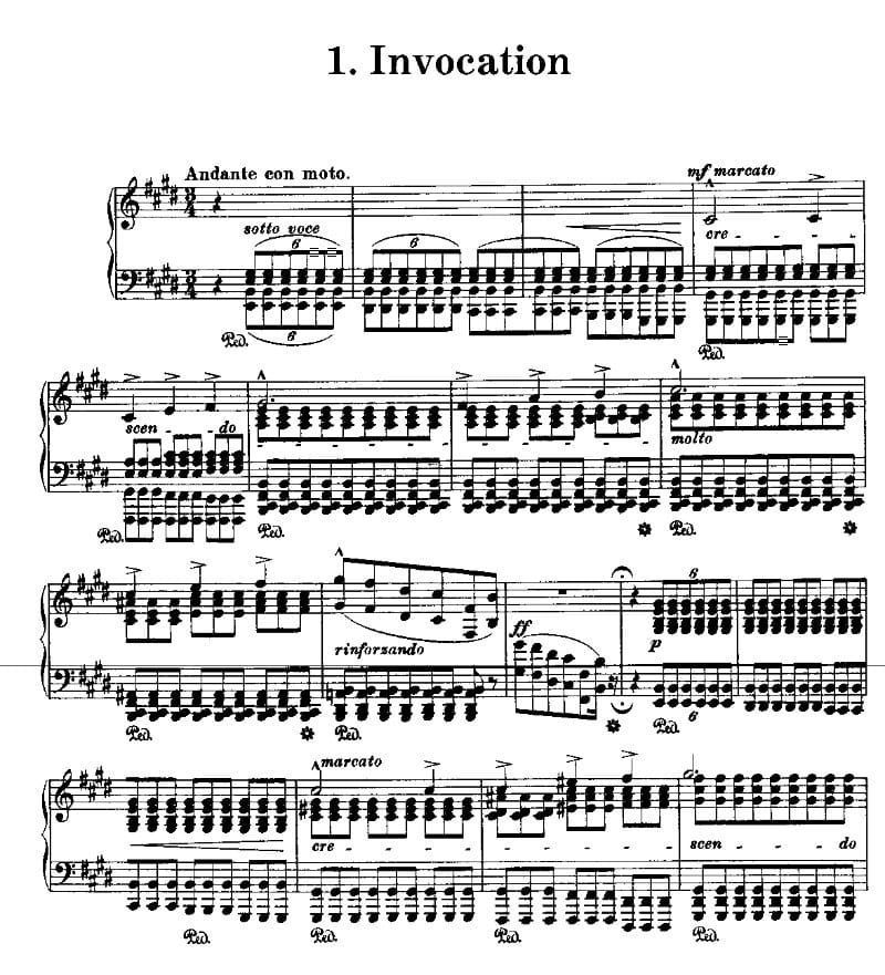 Preview of Harmonies poétiques et religieuses, S. 173: No. 1 Invocation
