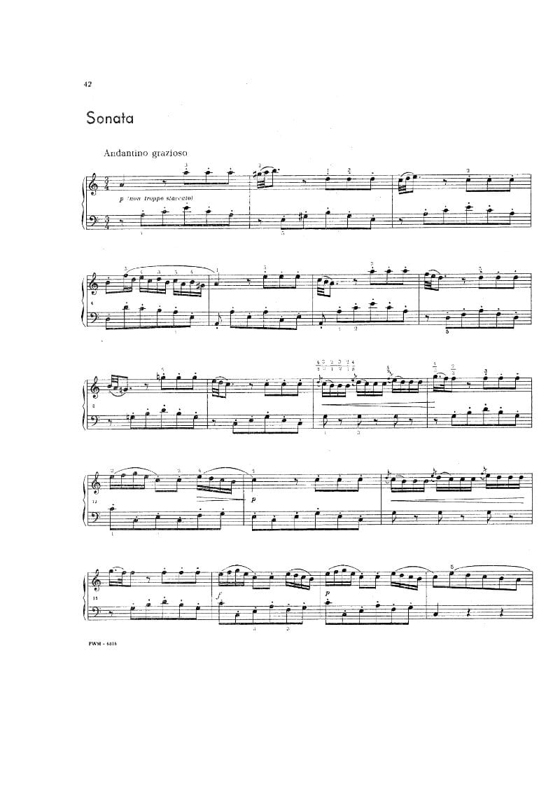 Preview of Keyboard Sonata in A Major, R. 22