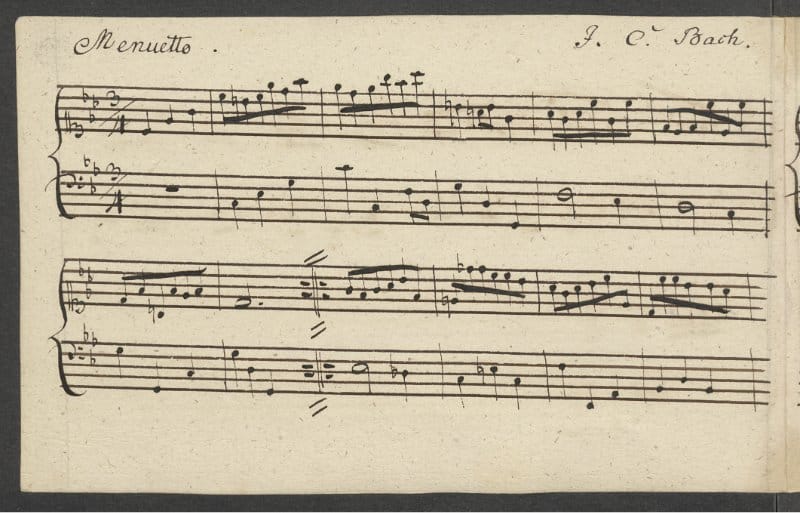 Preview of Minuet in C minor