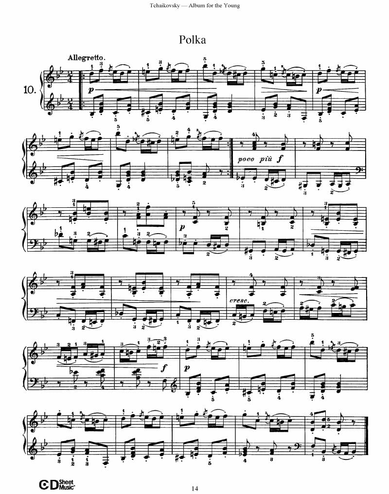 Preview of Album for the Young: Polka