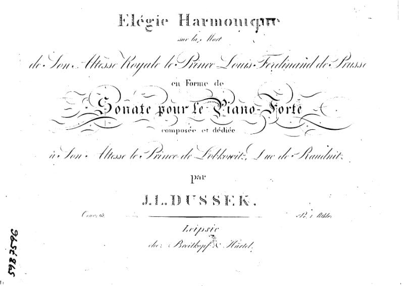 Preview of Piano Sonata No. 24 in F-sharp Minor (Élégie Harmonique)