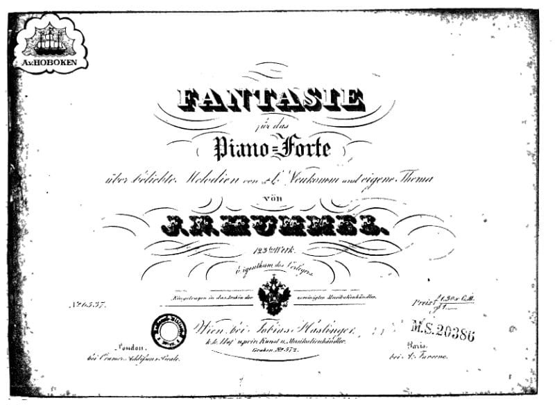 Preview of Fantasie in G minor