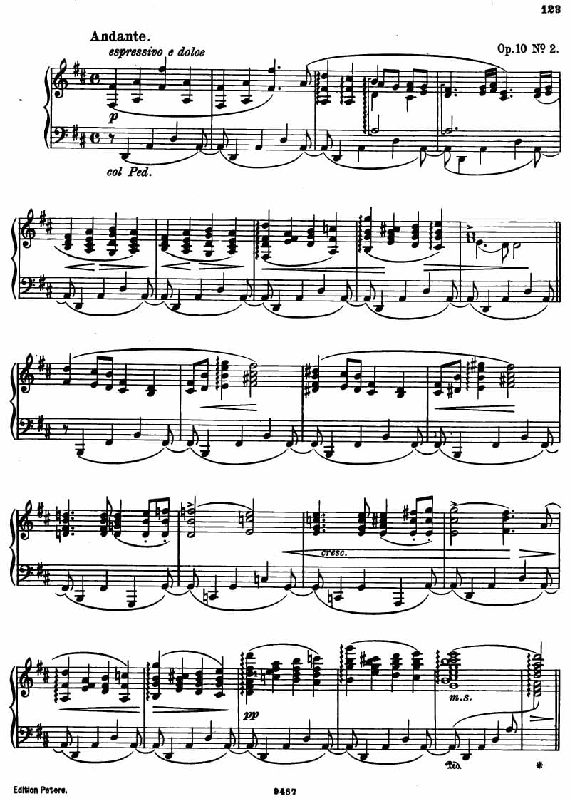 Preview of Ballade in D major