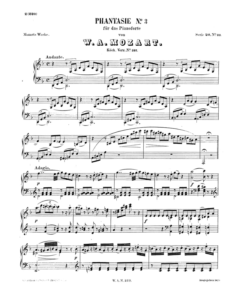 Preview of Fantasia in D Minor