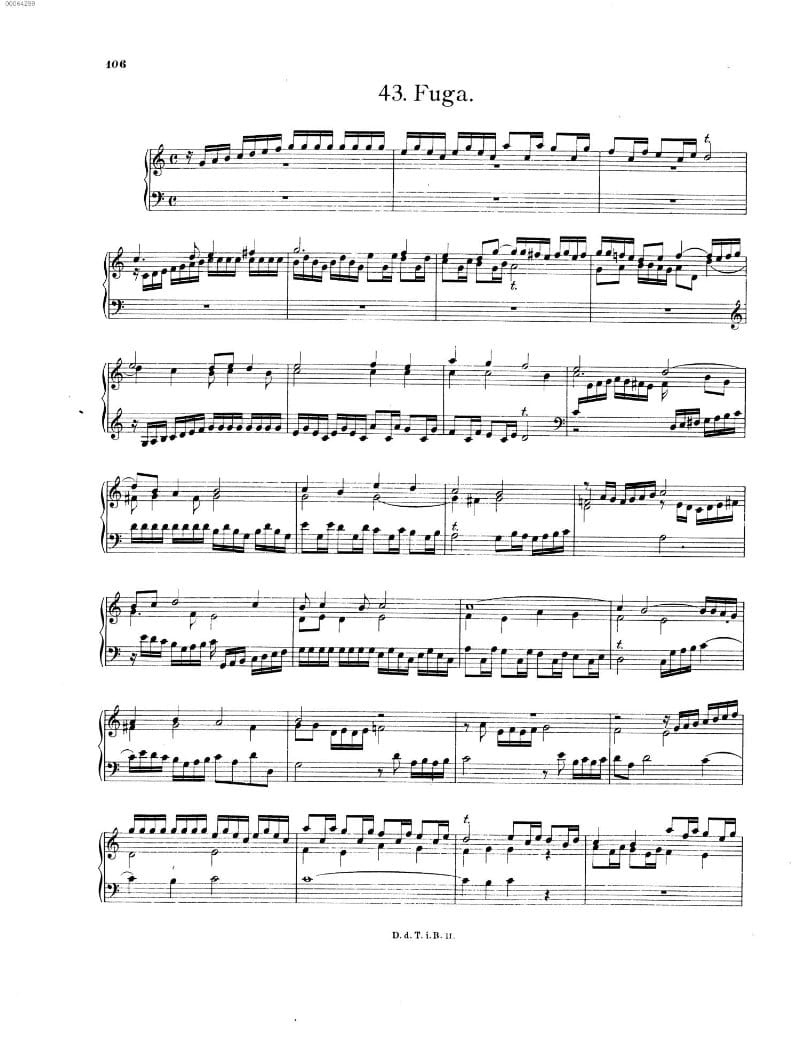 Preview of Fugue in C major